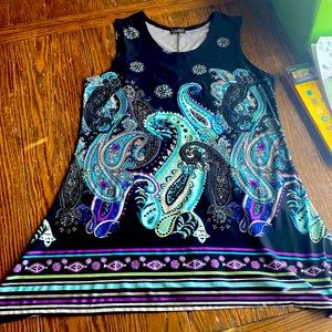 Clientele Tunic Length TankTop XL-2XL